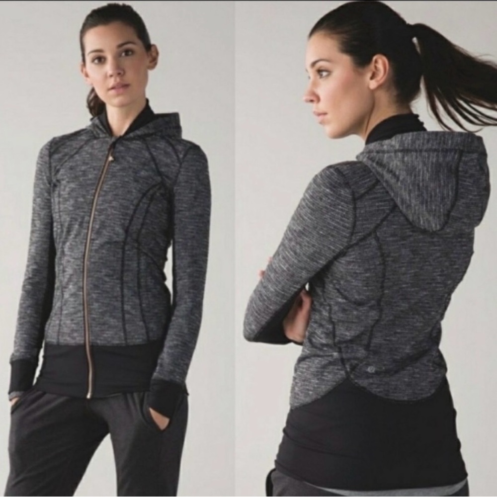 Lululemon Daily Practice Jacket Herringbone Size 4